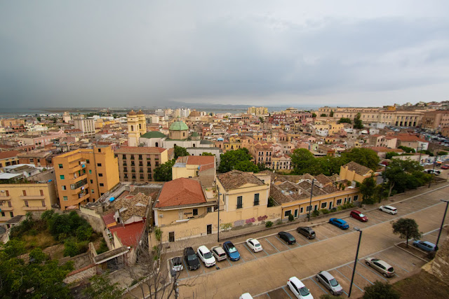 Vista dal Bastione di Santa Croce-Cagliari