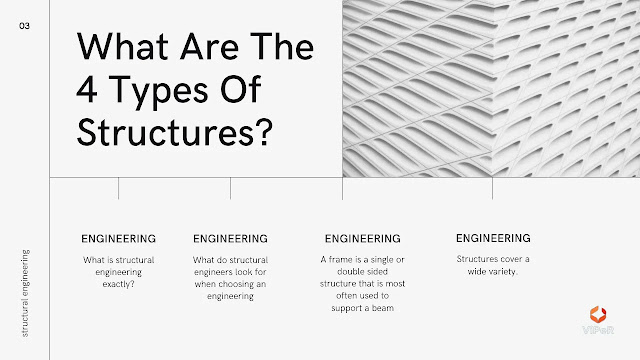 What are the 4 types of structures? Structures cover a wide variety.