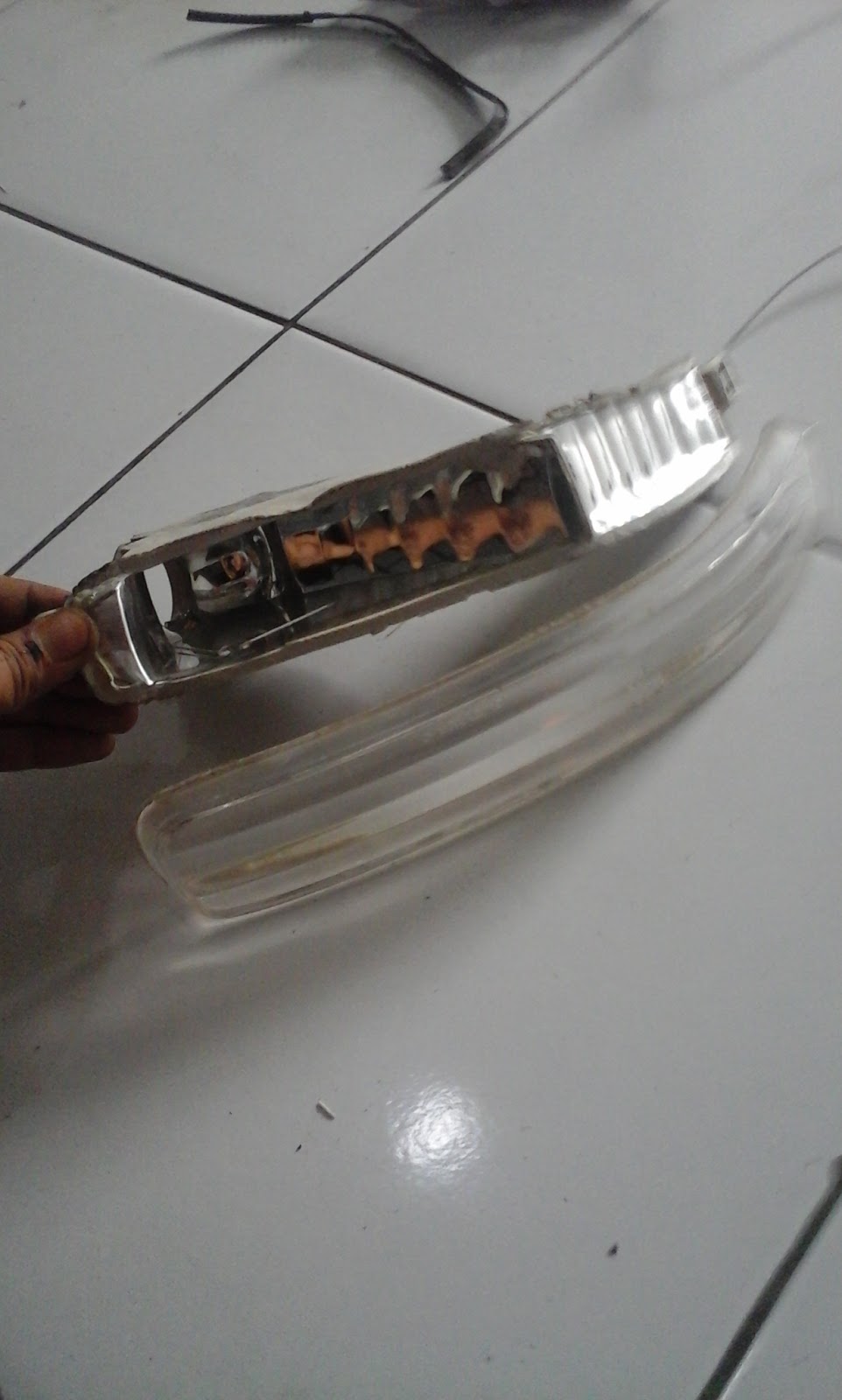 DIY Car Turn Signal with LED with diagram Electronic Circuit