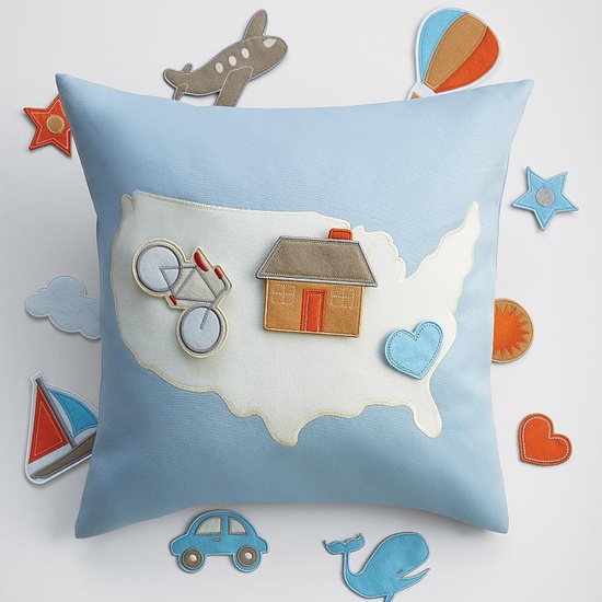 IDEAS and DECOR Adventure Pillow