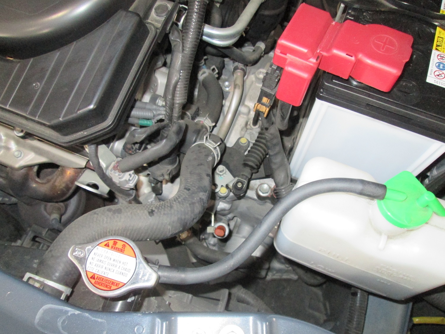 のびのび お仕事 自己流自動車整備 Cvtフルード交換 スイフトzc72s オイルレベルゲージあります