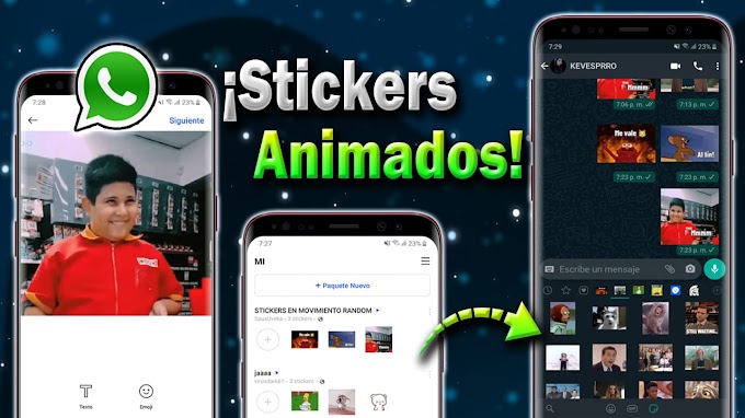 Stickers animados para WhatsApp 2021