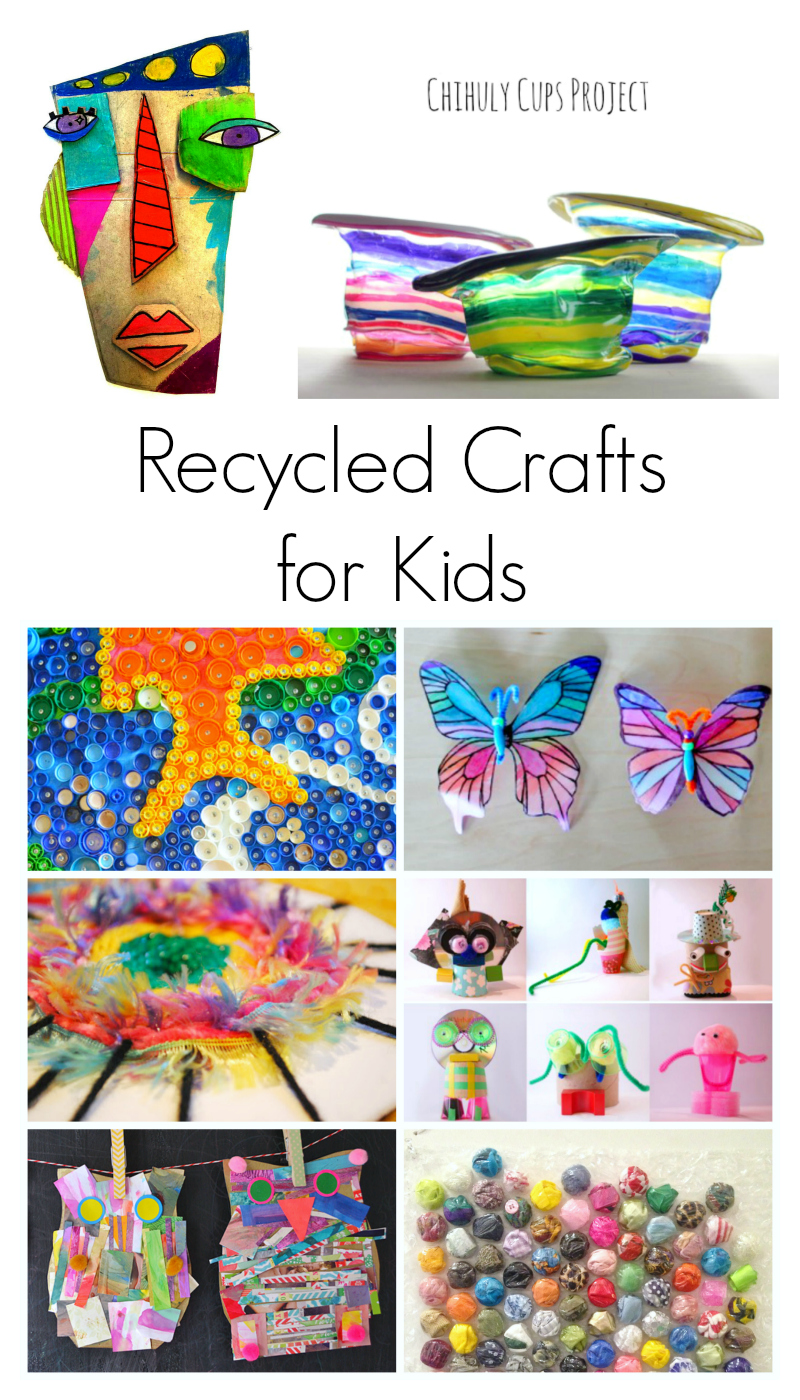 Reduce Reuse Recycle For Kids Projects