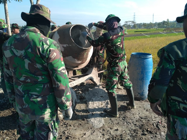 Betonisasi Jalan Desa Jimbung Capai 350 Meter   