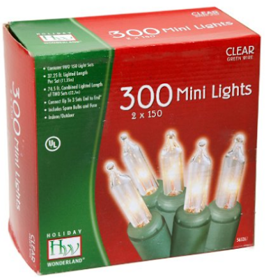 Best Price Holiday Wonderland 300-Count Clear Christmas Light Set ...