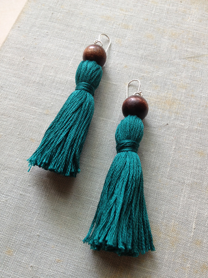 Tassel Earring Tutorial