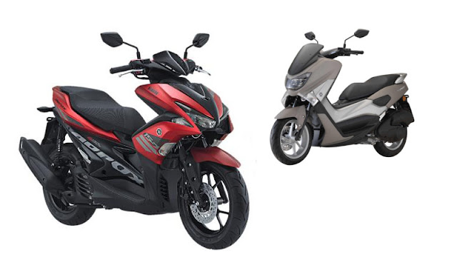 Yamaha Aerox Vs Honda Click Yamaha Aerox Vs Honda Click