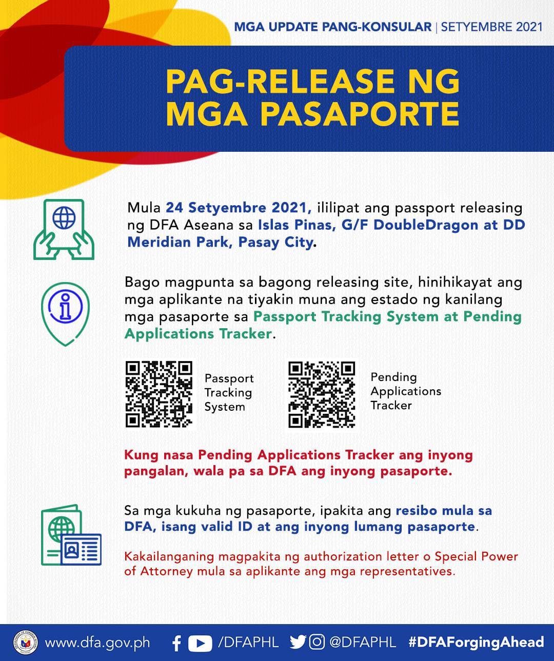 DFA Passport Application, Appointment & Renewal Latest Advisories