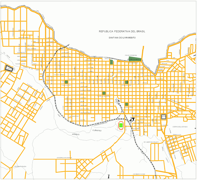 Mapa de Rivera