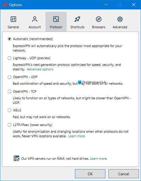 VPN Kill Switch และเซิร์ฟเวอร์ Obfuscated ไม่ทำงาน