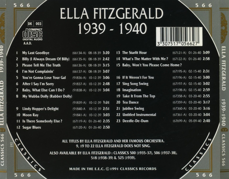 ella fitzgerald best of rar ella fitzgerald best of rar