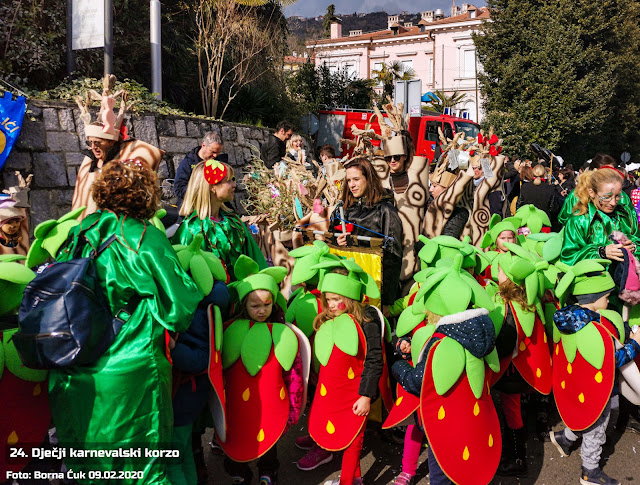 U Opatiji održan 24. Dječji karnevalski korzo 09.02.2020