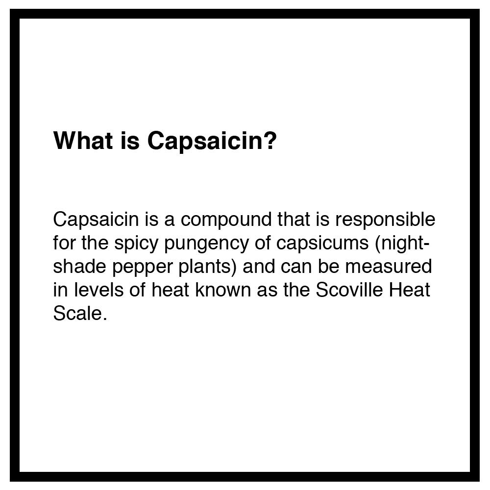 EXAMS AND ME Capsaicin