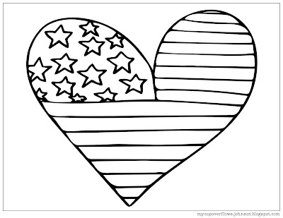 free coloring pages for 4th of July Independence Day