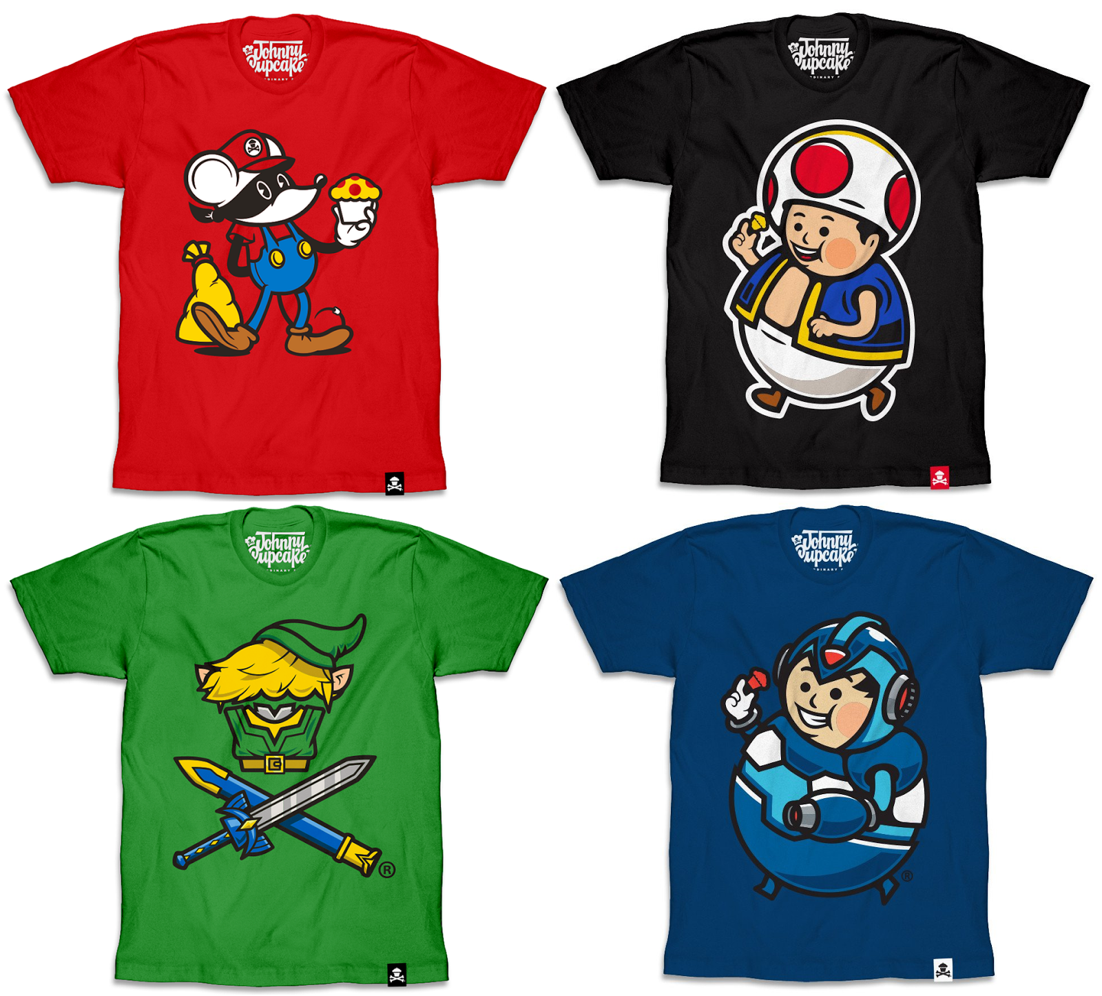 The Blot Says... The Johnny Cupcakes Video Game TShirt Collection Part 1