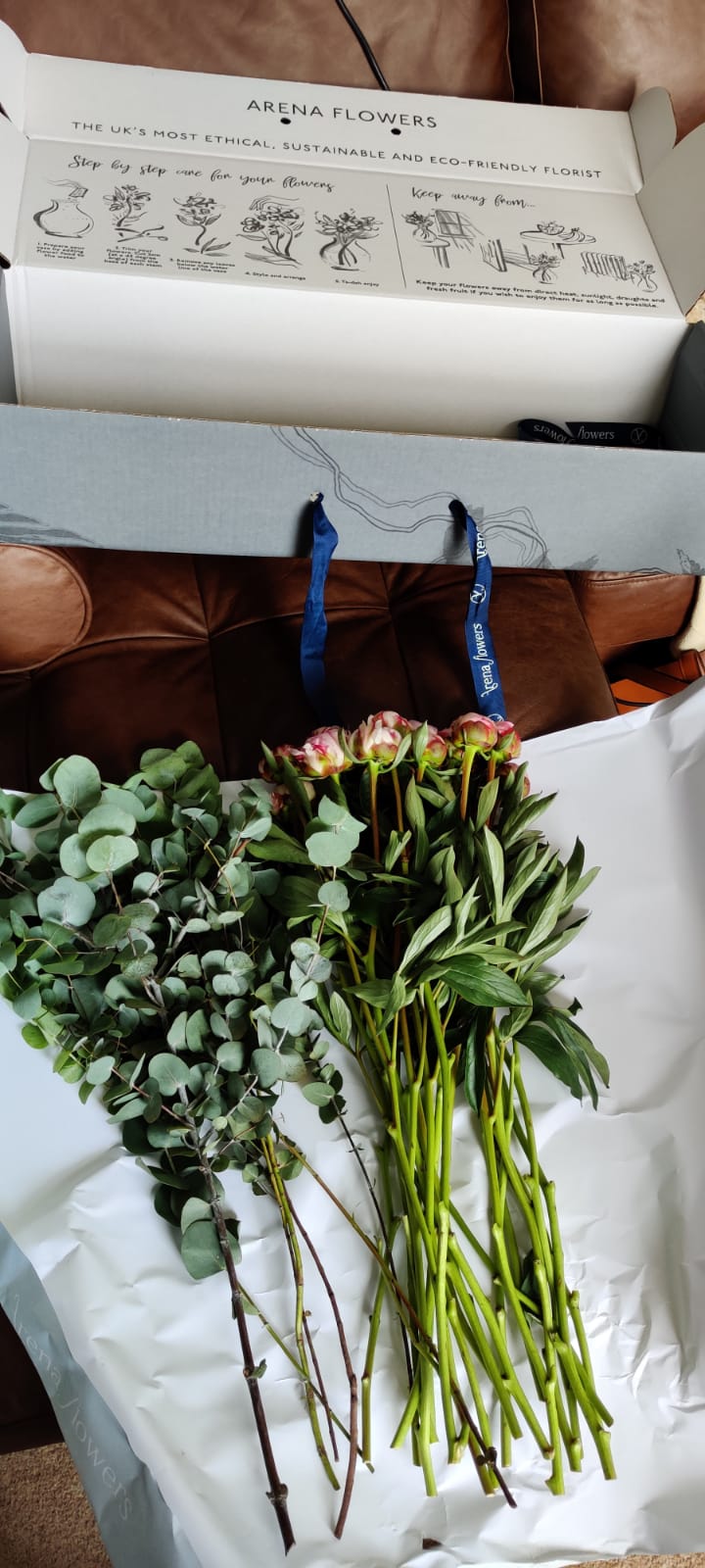 Arena Flowers Subscription Review Peonies — Liquid Grain
