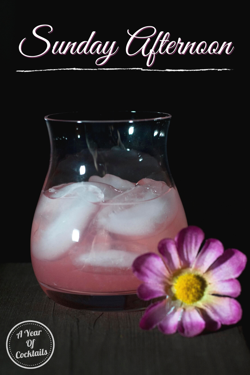 Sunday Afternoon A Year of Cocktails
