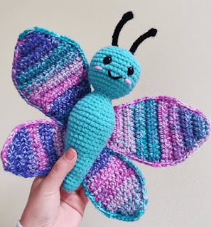 PATRON GRATIS MARIPOSA AMIGURUMI 43913