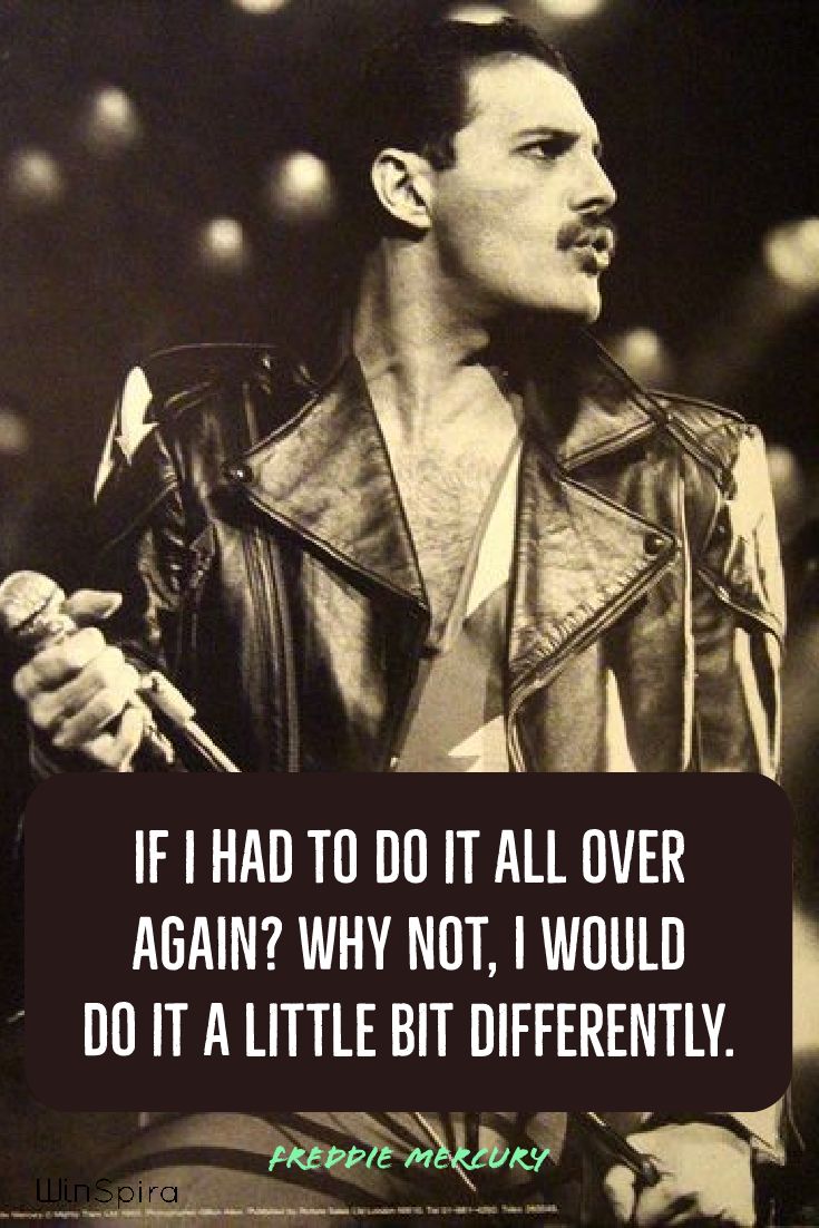23 best Freddie Mercury Quotes