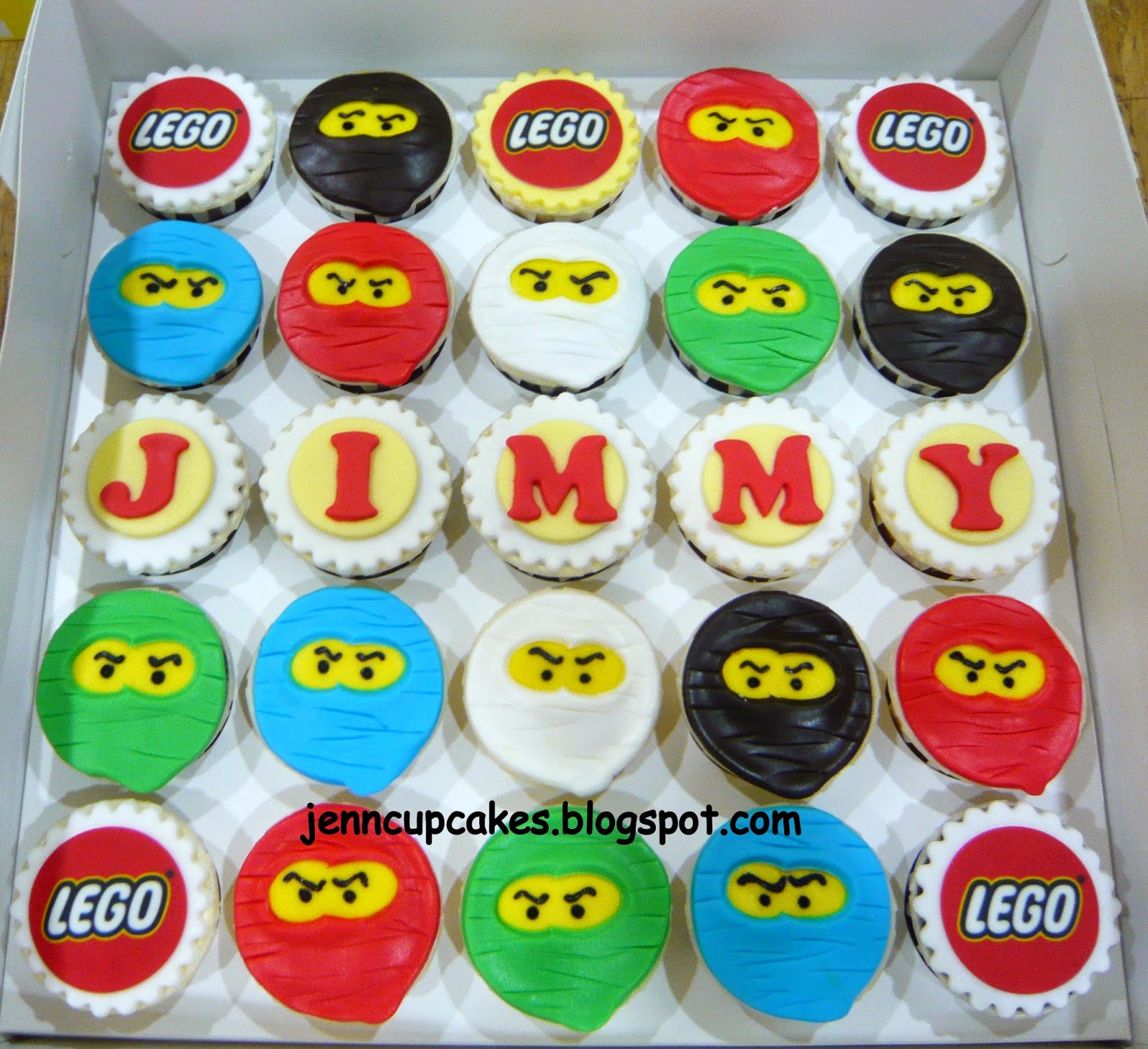 Jenn Cupcakes & Muffins Ninjago Cupcakes