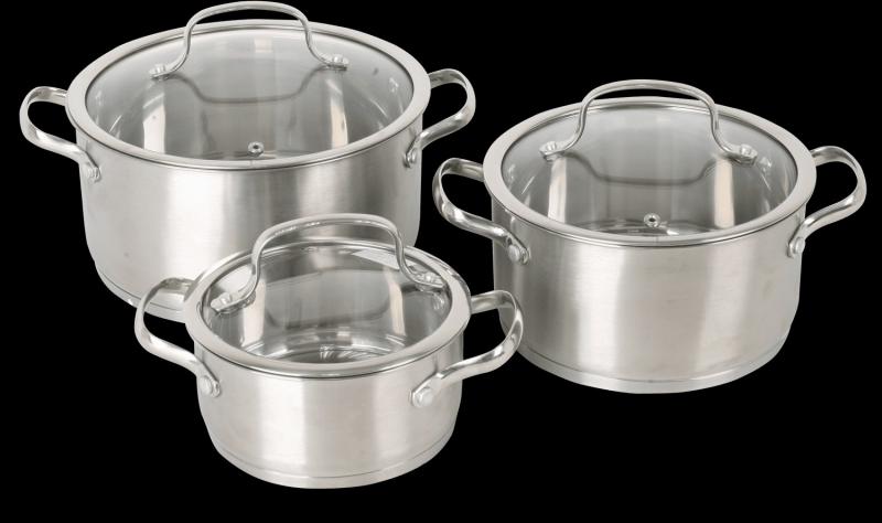 Bộ Nồi Inox GOLDSUN GH21 – 3306SG