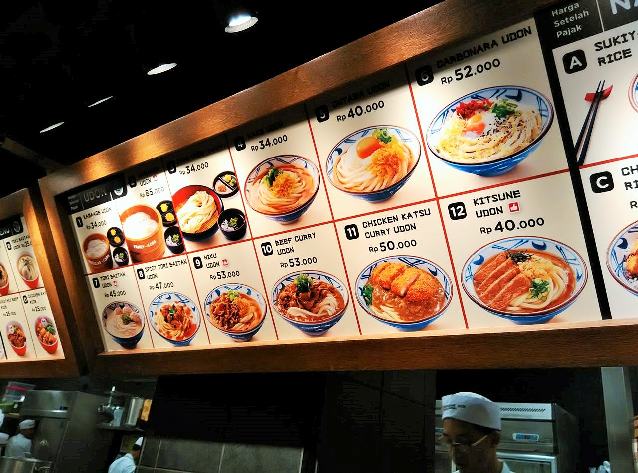 Menikmati Mie Gendut Nikmat di Marugame Udon