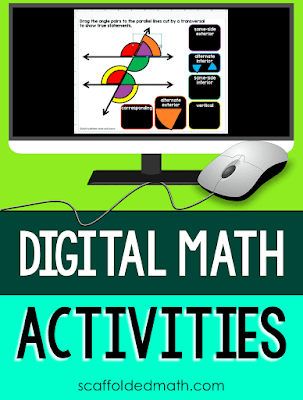 This is a long post jam-packed with information on making math digital for 1 to 1 and blended learning classrooms. It has digital links to math activities in Google Slides, Forms and how to send these to students. In this post I show you how to send GOOGLE Slides and GOOGLE Forms to students, link you to updated math task cards that now have Google versions in their files, what the updated partner scavenger hunts look like on Google Slides and what solve 'n check! math tasks look like on Google Forms. I also link to my store's new GOOGLE math section and where you can find digital activities specifically for algebra. This is a long post jam-packed with information on making math digital for 1 to 1 and blended learning classrooms. It has digital links to math activities in Google Slides, Forms and how to send these to students. In this post I show you how to send GOOGLE Slides and GOOGLE Forms to students, link you to updated math task cards that now have Google versions in their files, what the updated partner scavenger hunts look like on Google Slides and what solve 'n check! math tasks look like on Google Forms. I also link to my store's new GOOGLE math section and where you can find digital activities specifically for algebra.