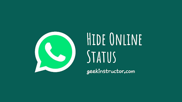 Comment masquer votre statut en ligne sur WhatsApp