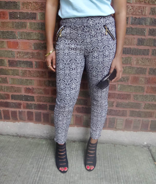 Patterned pants - The color palette a lifestyle, fashion & beauty blog