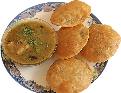 Recipe for Sweet Bedai Puri Of AGRA.