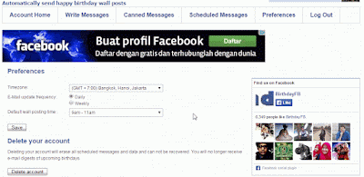 Cara Mengirim Ucapan Selamat Ulang Tahun Otomatis di Facebook Cara Mengirim Ucapan Selamat Ulang Tahun Otomatis di Facebook
