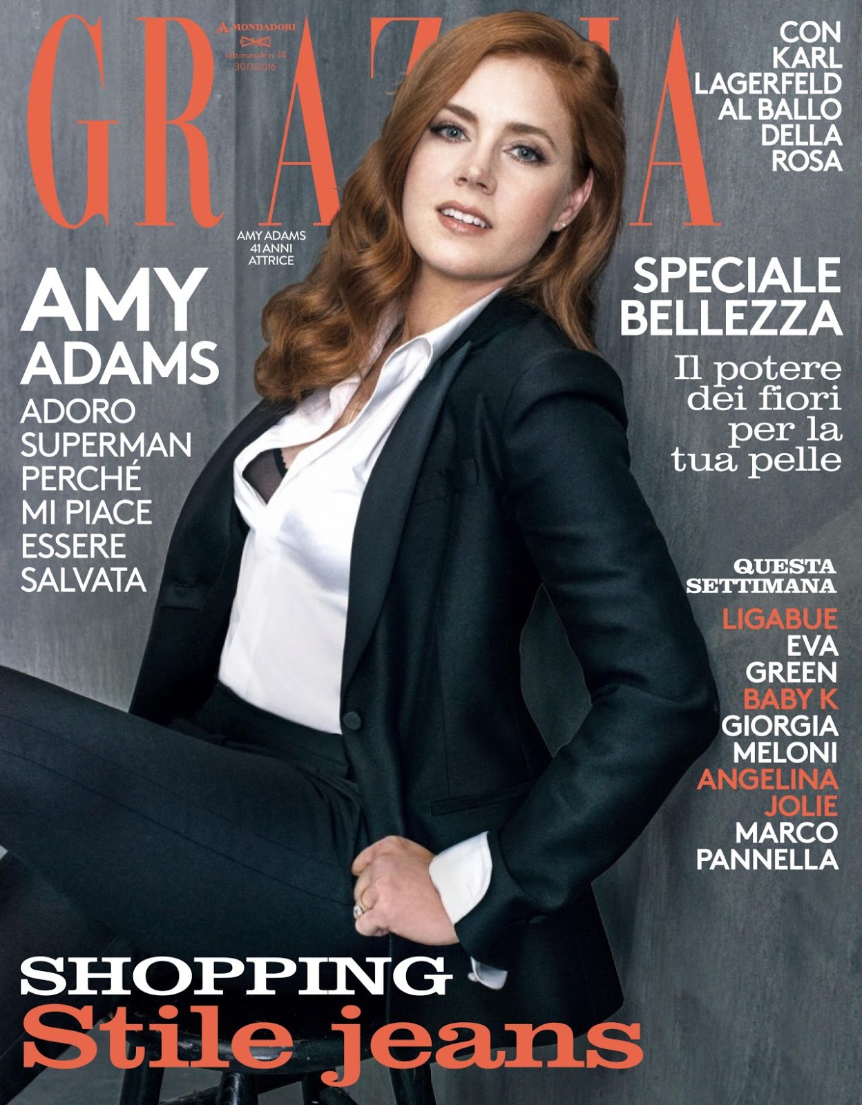 Amy Adams | Grazia Italy March 2016