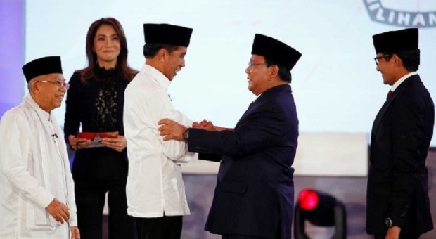 4 'Serangan' Prabowo ke Jokowi di Debat Pilpres Perdana