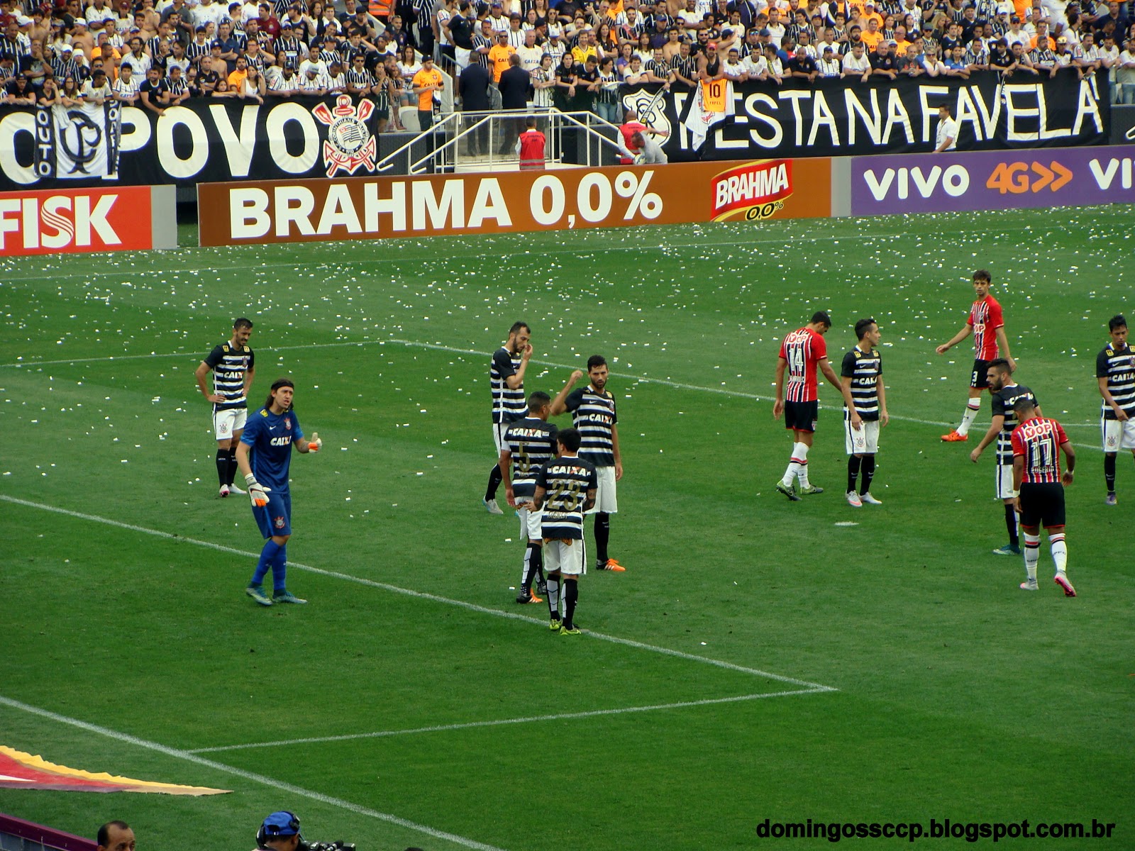 CORINTHIANS GRANDE CORINTHIANS 6X1 SÃO PAULO 23/11/2015