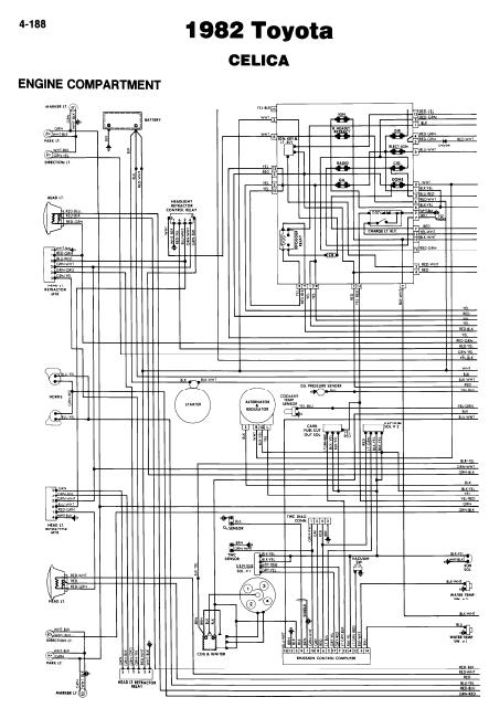 Toyota Celica 1982 Wiring Diagrams | Online Guide and Manuals