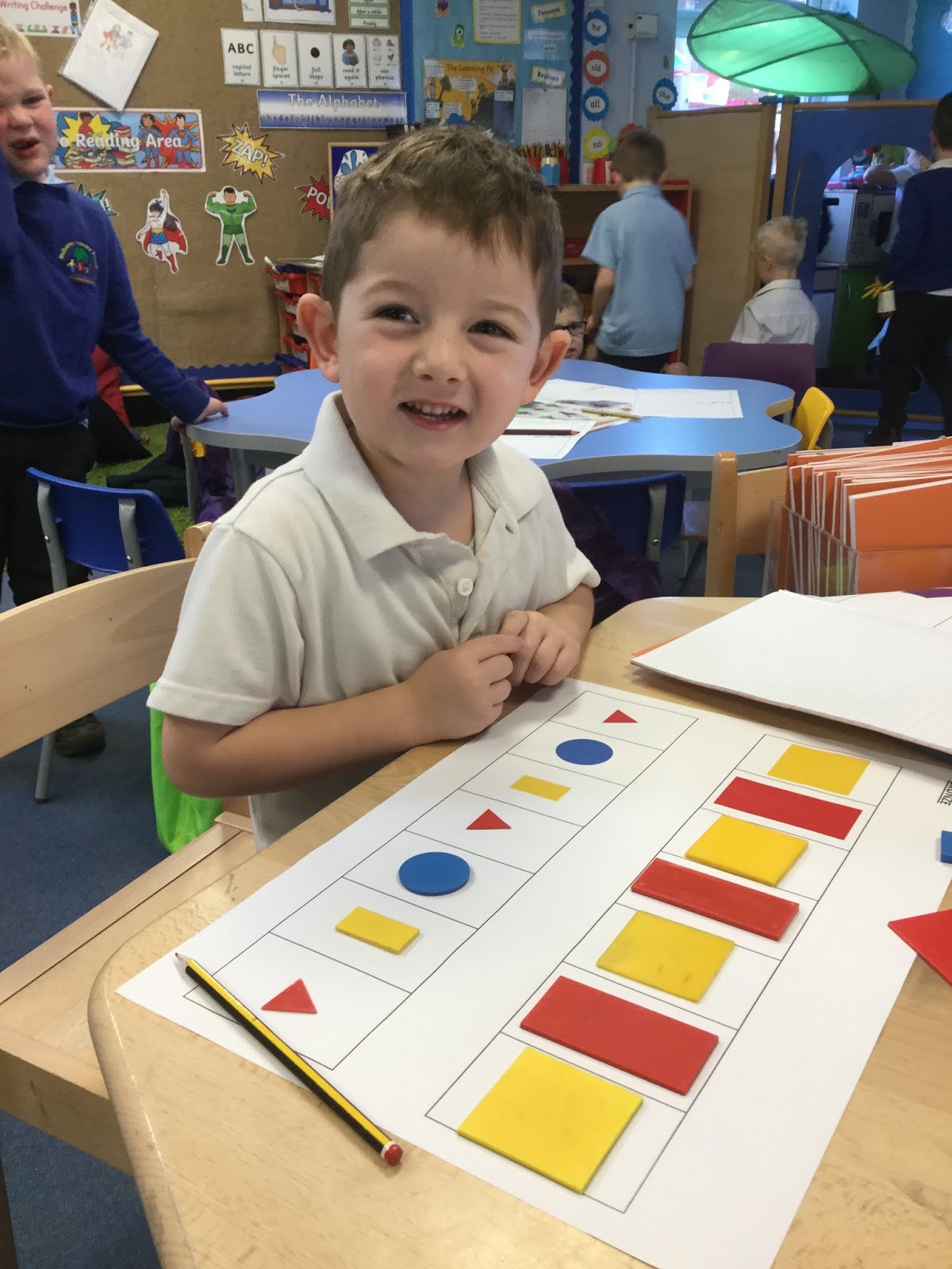 Year 1 Blog: Repeating patterns