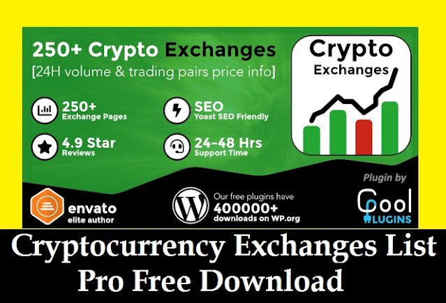 Cryptocurrency Exchanges List Pro Free Download