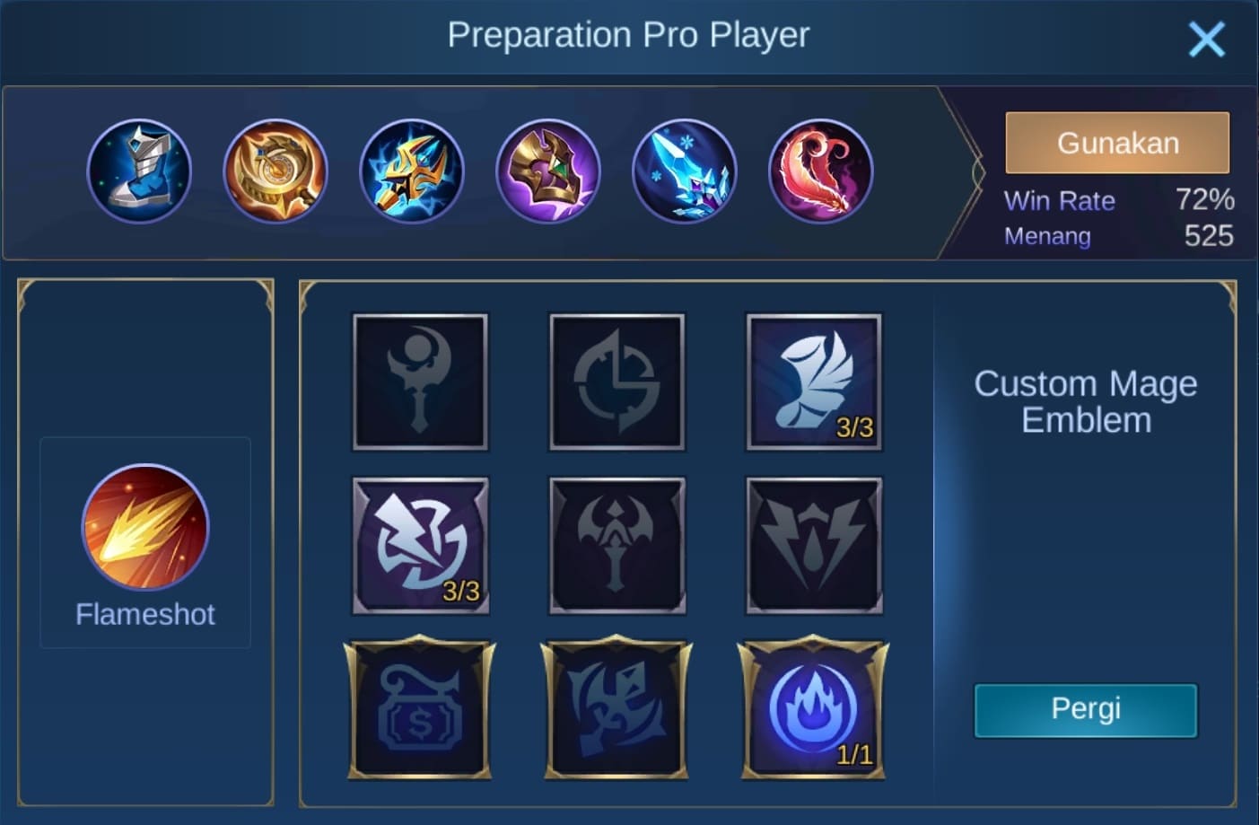 build item cecilion mobile legends (ML)