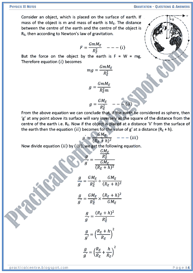 gravitation-questions-and-answers-physics-xi