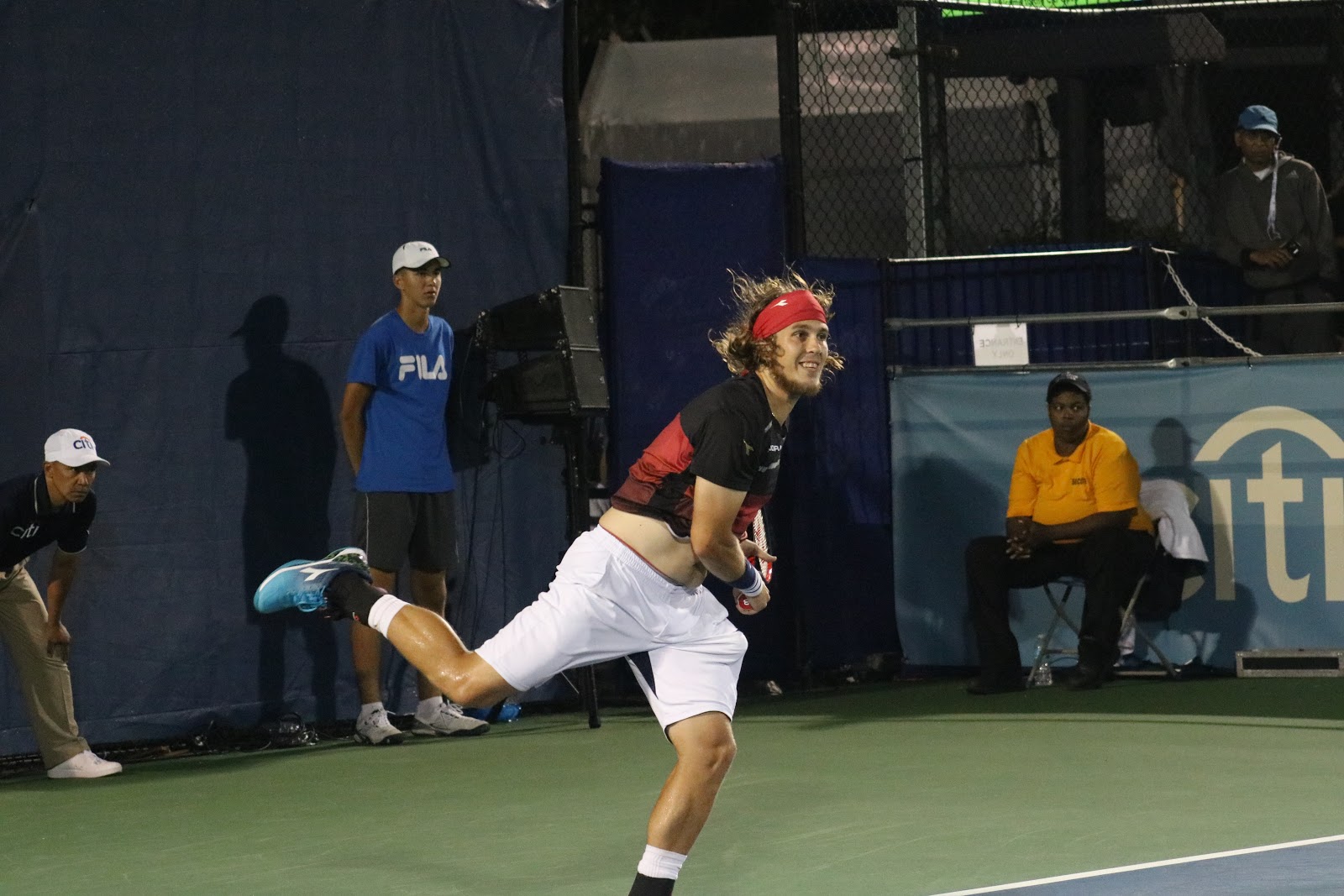 Ben's Journal Citi Open 2017 Up Close and Sopping Wet