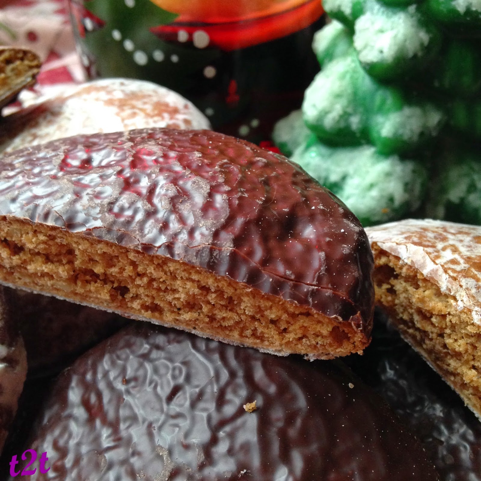 Lebkuchen Cookies or Gingerbread Cookies Turnips 2 Tangerines