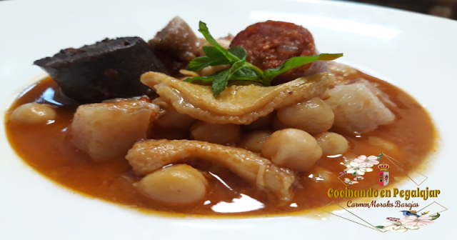 Callos con Garbanzos