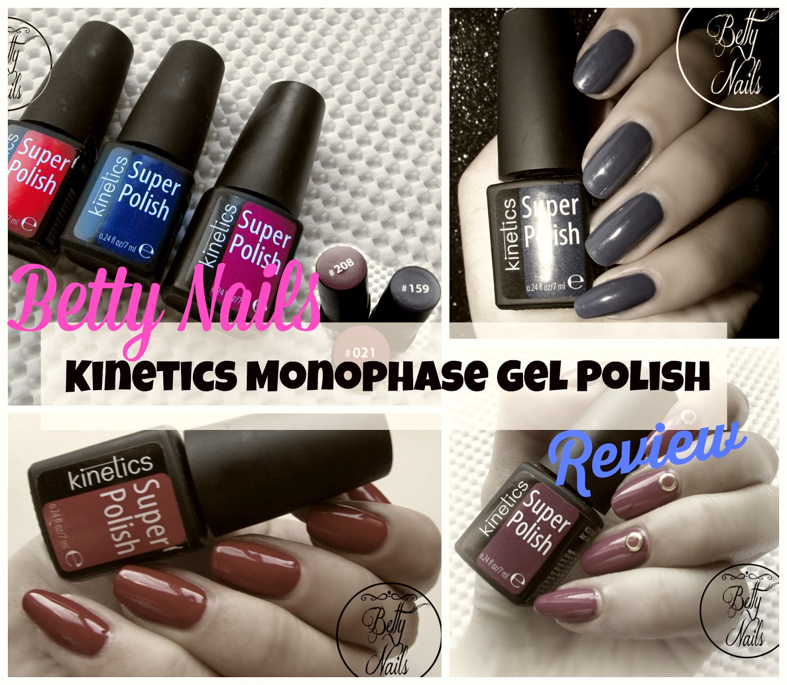 Betty Nails Super Polish Monophase Line [Review]