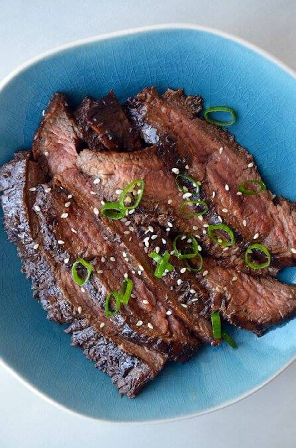 Asian Style BBQ Flank Steak Recipe