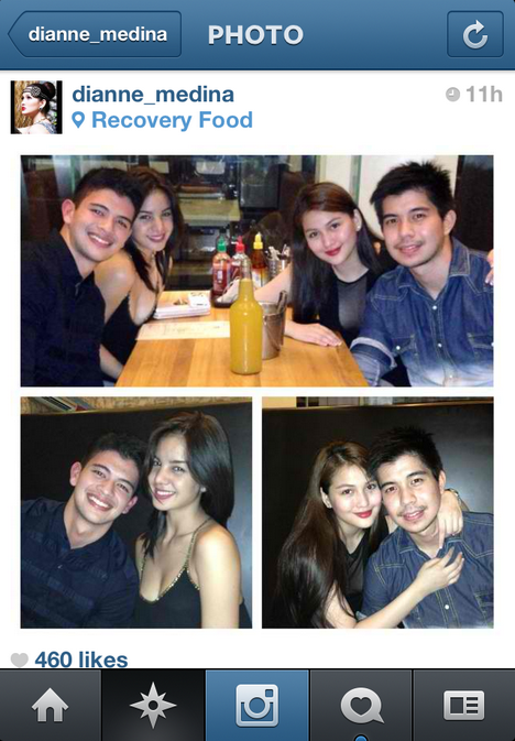 Instagram photo: Rayver and Imee group date Instagram photo: Rayver and Imee group date