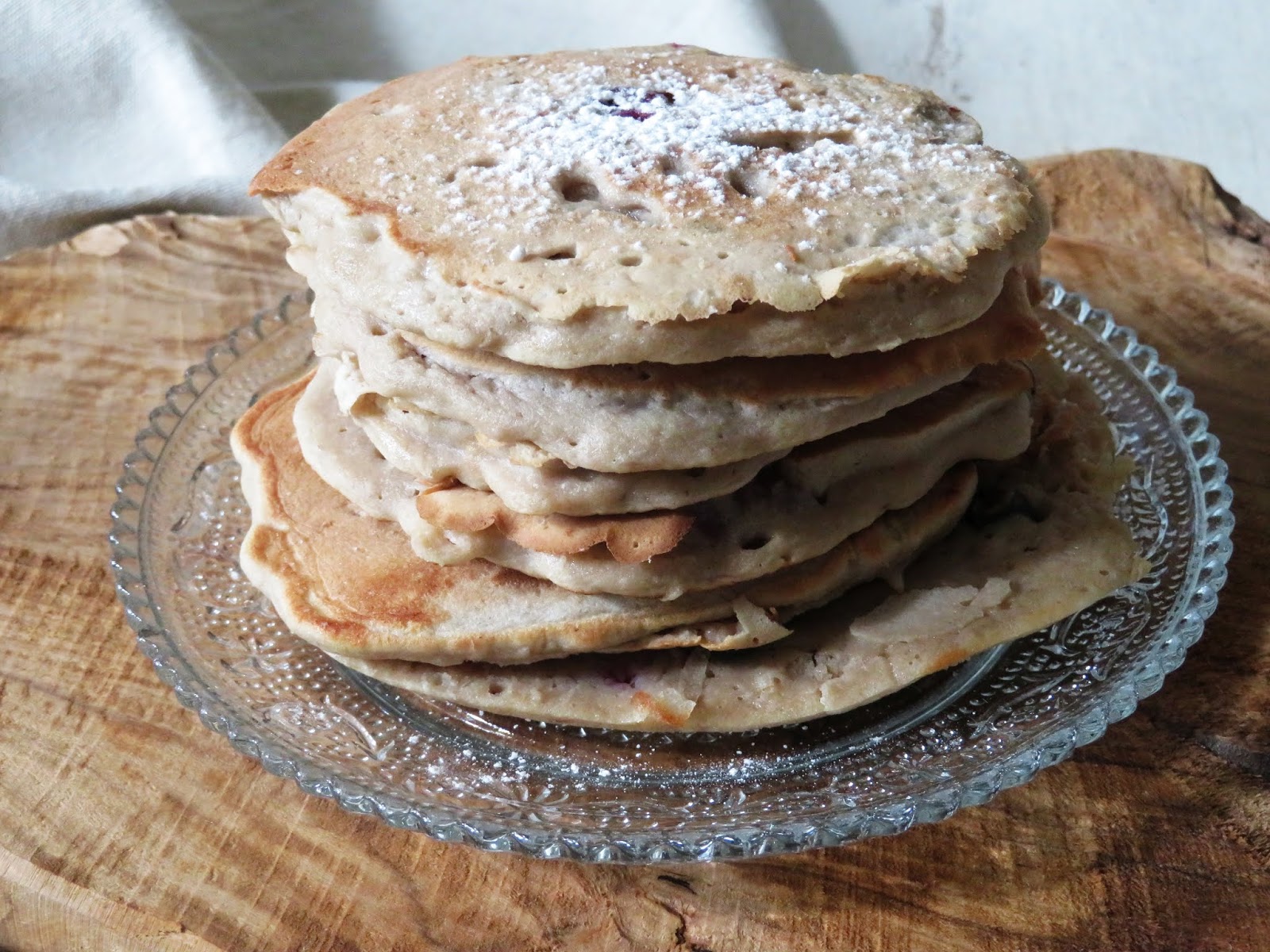 Pancakes à la farine de Pois chiches (sans lactose et sans gluten