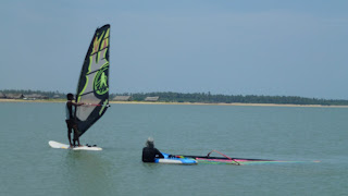 Windsurf holiday De Silva´s KiteResort Kalpitiya