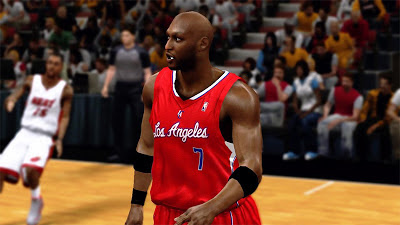 NBA 2K13 Lamar Odom Realistic Face Patch