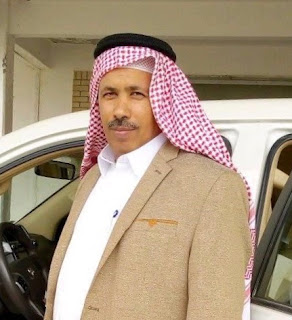 عيد حمدان المزيني رئيس الاتحاد المصري للهجن